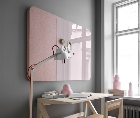 Bestil glastavler til væg med lydabsorberende egenskaber